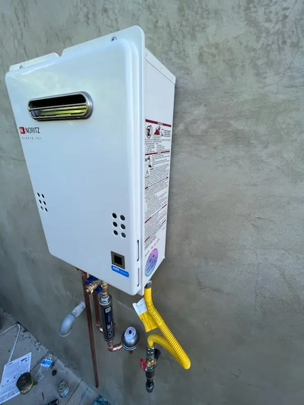 Tankless water heater installation for Batesville homes